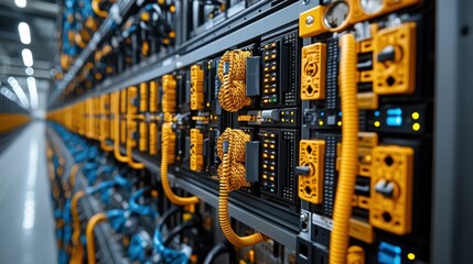 Server racks in a data center (1)