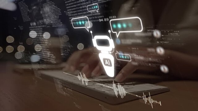 AI assistant with voice chat interface, combining smart chatbot, voice command, and AI-powered control search tools. AI agent ,AI assistant helps users search and chat naturally.