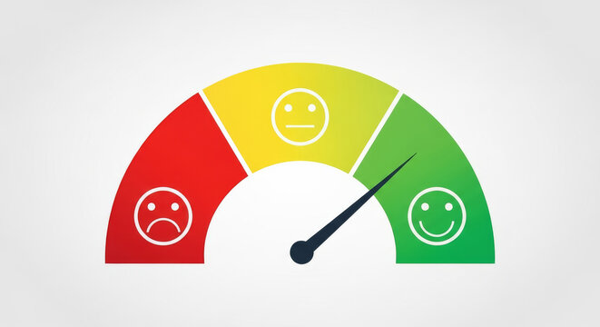Customer satisfaction gauge points to positive experience