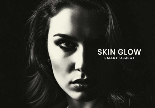 Skin Glow Portrait Photo Effect