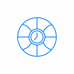 play time icon sign vector