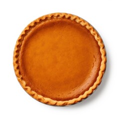 Delicious homemade pumpkin pie dessert