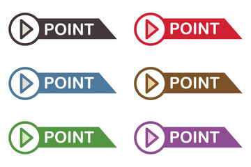 イラスト素材：ポイント,重要,電球,チェック,注目,注意