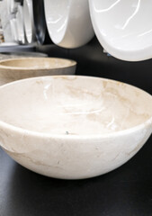 Decorative stone sinks