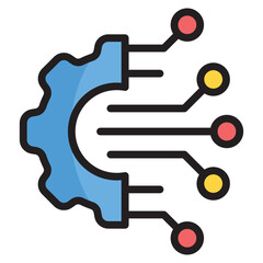 Digital Transformation Icon