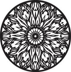 Intricate Mandala Laser Cut Designs Bundle