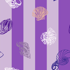 seamless background with flowers