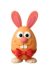 Obraz premium 3d Funny handmade easter High quality Realistic image
