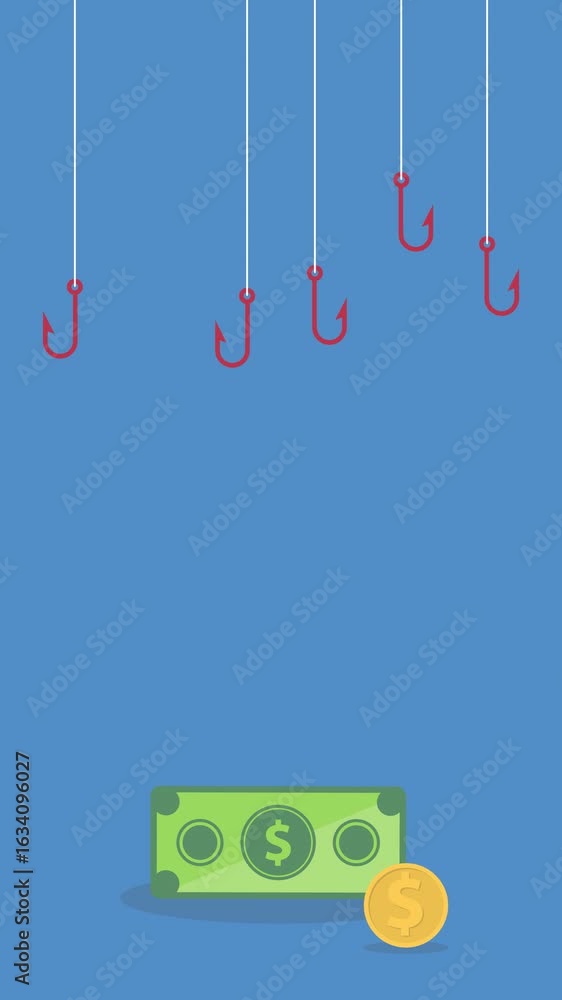 Poster hacker attack. hackers and cybercriminals phishing, theft, stealing money. hacking and web security.