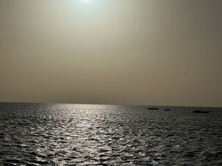 Panorama einer paradiesischen Bucht in Hurghada