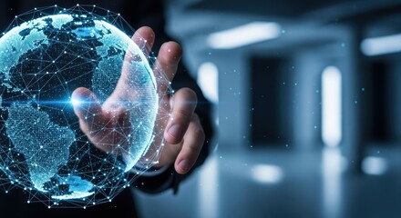 Global network connection and digital technology