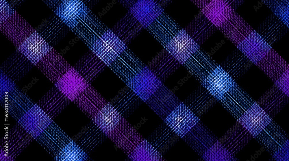 Aufkleber an abstract pattern of intersecting diagonal lines creates a textured, luminous effect with shades o