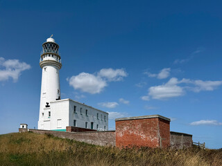 Flamborough Head Lighthouse in North Yorkshire - England