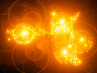 abstract golden background