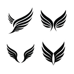 wings vector set