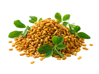 Fenugreek herb used in traditional medicine