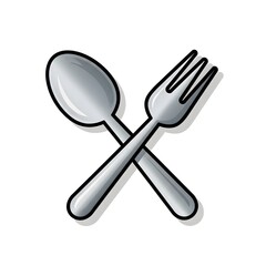Spoon and Fork Icon