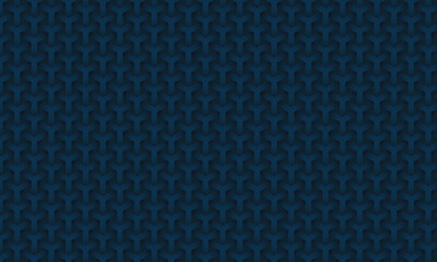 Abstract geometric blue seamless pattern background. Vector geometric pattern.