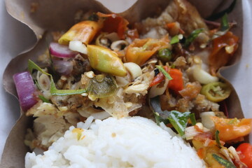 rice with chicken