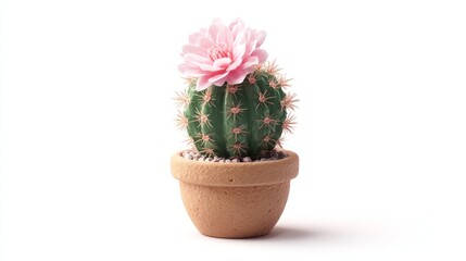 cactus in flowerpot