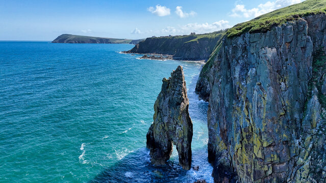 neddle rock, fishguard