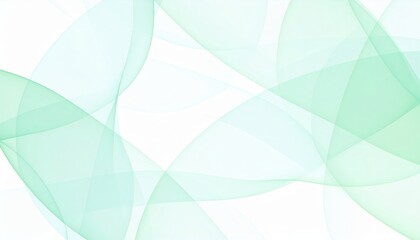 Abstract Green And White Design Background