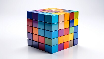 colorful block background 