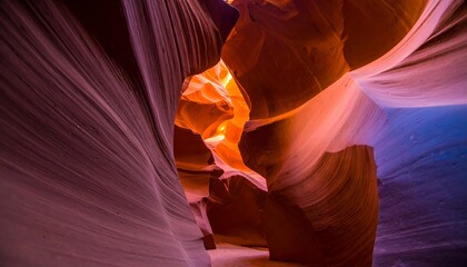 Vibrant sandstone canyon walls (1)