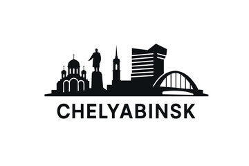 Obraz premium City skyline with iconic buildings and landmarks, Chelyabinsk