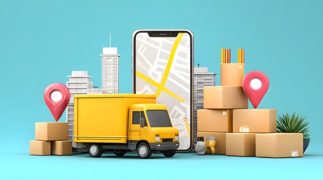 parcel tracking app with delivery updates