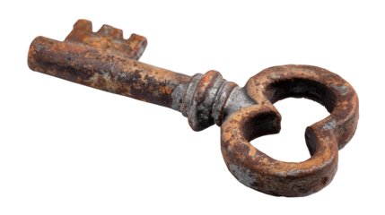 old rusty key