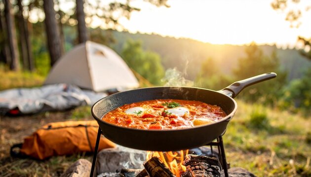 Campfire Breakfast - Powered by Adobe