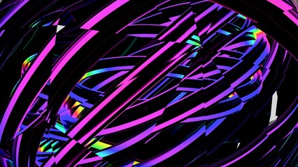 a colorful abstract background with a circular shape
