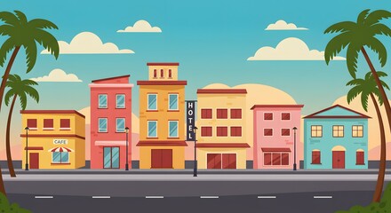 Cityscape Vector Illustration