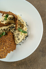 Future of Food Photography: Chef Cooked Vegan Gluten-Free Meals with Quinoa, Lentil & Seasonal Veggies - Sizzling Plant-Based Sustainable Cuisine
