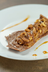 Gourmet Vegan Dessert Photography - Sugar-Free Gluten-Free Plant-Based Sweets, Chef-Styled Plating with Superfoods - Healthy Indulgence