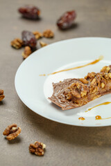 Gourmet Vegan Dessert Photography - Sugar-Free Gluten-Free Plant-Based Sweets, Chef-Styled Plating with Superfoods - Healthy Indulgence