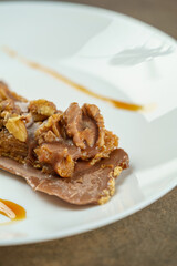 Gourmet Vegan Dessert Photography - Sugar-Free Gluten-Free Plant-Based Sweets, Chef-Styled Plating with Superfoods - Healthy Indulgence