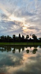 Sunrise in Angkor Wat