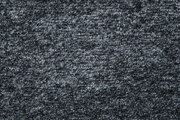 Fototapeta premium Seamless Dark Grey Fabric Texture, Black Carpet Background for Interior Design and Graphic Projects.