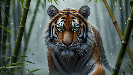 tiger in the forest