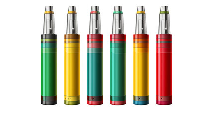 Vaporizer pens in vibrant colors offer a modern approach to personal wellness and relaxation