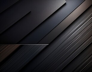 Obraz premium stylish and minimal dark background with diagonal accents suitable for branding and presentations