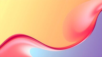 Obraz premium Soft Swirl of Gradient Color