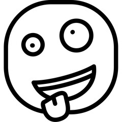 Face zany Icon