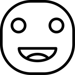 Face grin Icon