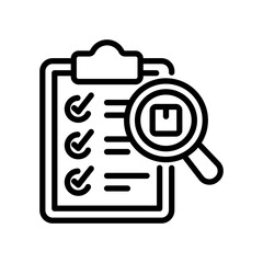 Inventory Control line icon