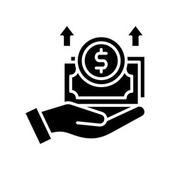 Expenses glyph icon