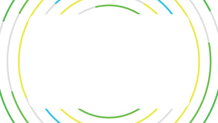 サークルの抽象的サイバーイメージ背景　夏色