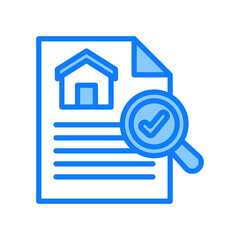 Asset Audit blue icon 